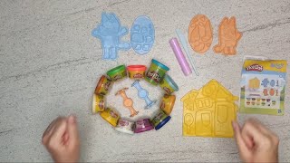 Unboxing Play Doh Bluey ASMR