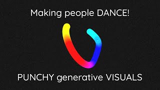Making people DANCE with PUNCHY generative VISUALS - TOUCHDESIGNER TUTORIAL