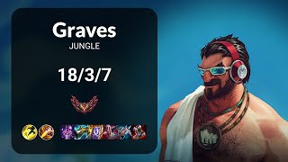 Graves vs Wukong JUNGLE - KR GRANDMASTER Patch 14.22