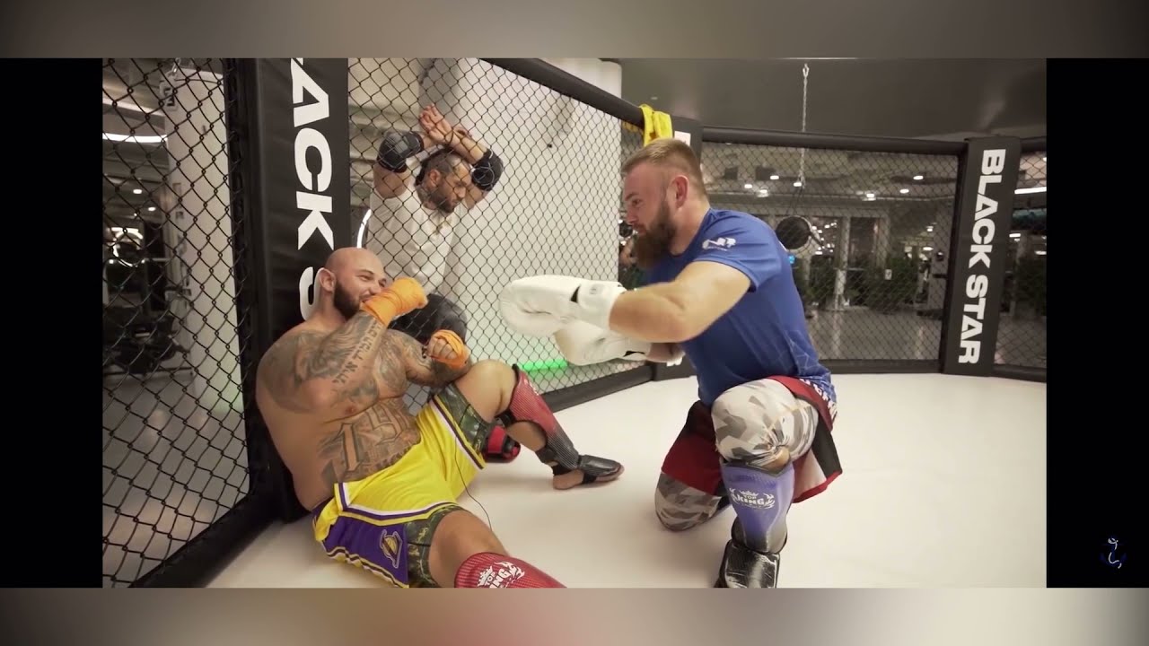 Джиган против Моряка спарринг. Полный бой