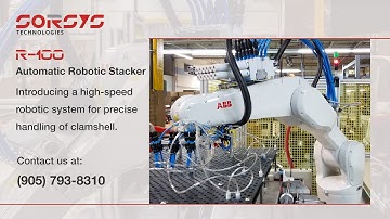 Multi functions robotic stacking/labeling solutions (R-100).