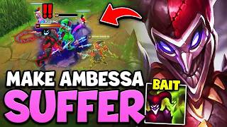I GAVE THIS AMBESSA PTSD WITH THIS AP SHACO PERFORMANCE! (NEW RANKED 5s QUEUE) screenshot 5