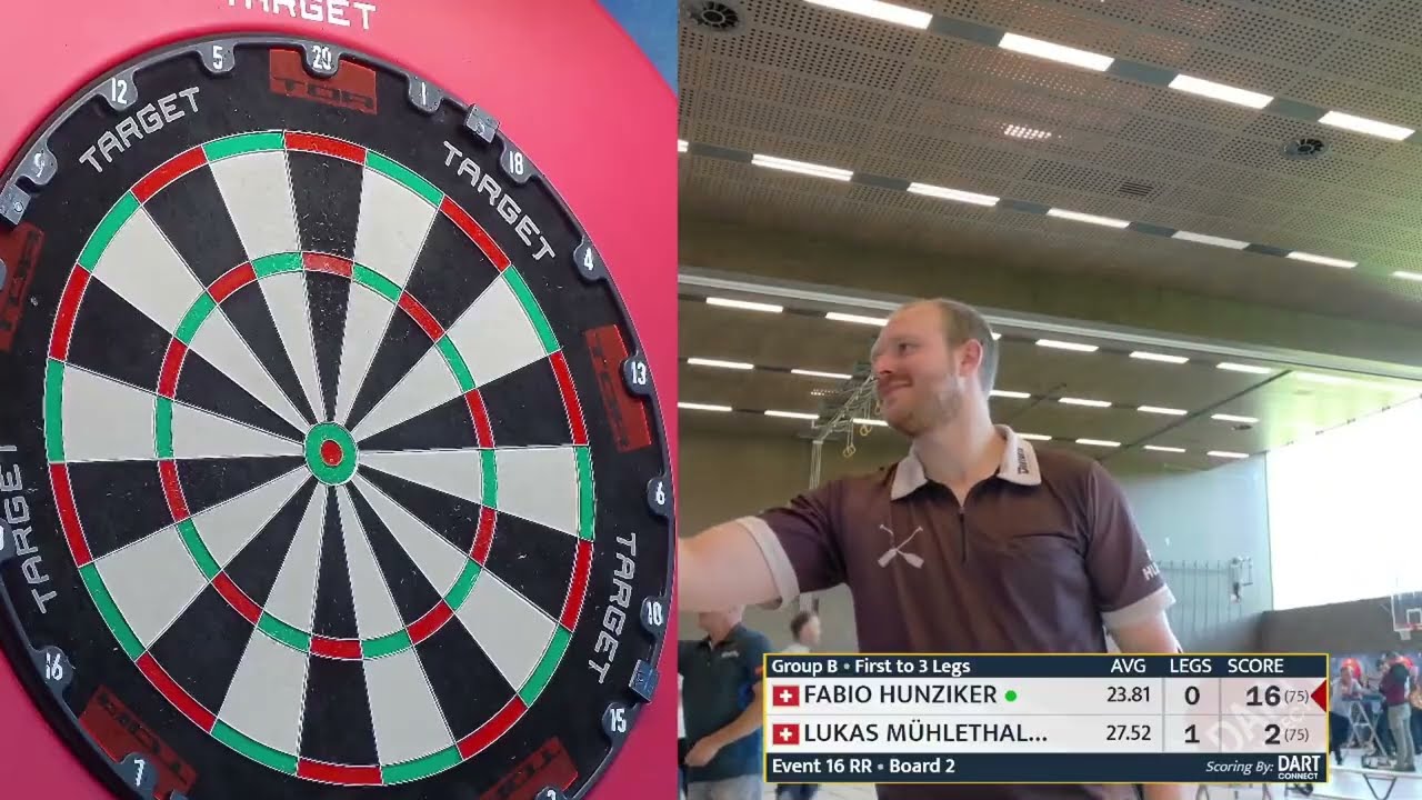 Fabio Hunziker vs Lukas Mühlethaler Highlights / SDC Tour 16 Group B 2025