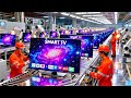HOW LED SMART TVs ARE MADE 📺 | INDUSTRIAL MANUFACTURING PROCESS 🏭