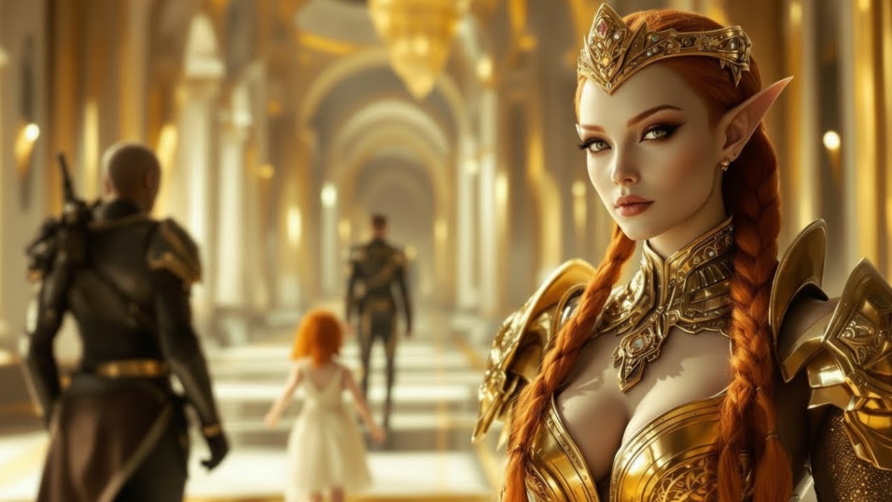 The Palace Fell Silent When the Alien Queen’s Daughter Suddenly Hugged a Human | HFY