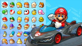 【マリオカート8デラックス】マリオはターミネーターPウイングカートで勝てますか？Nintendo Switchの最高のレースゲーム
