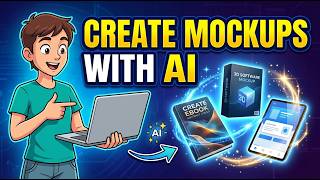 How To Create Mockups with AI (Fast & Easy Step-By-Step Tutorial)