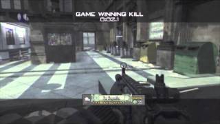 CoD MW3: Funny Ninja Kick Final Killcam Wealth
