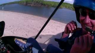 Fish Spot Landing R44 Bangie Helicopters In Lama Lama Land
