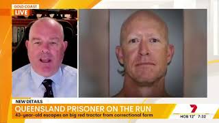 Career Overview CH 7 Sunrise interview about Qld prisoner on the run with Dr Terry Goldsworthy