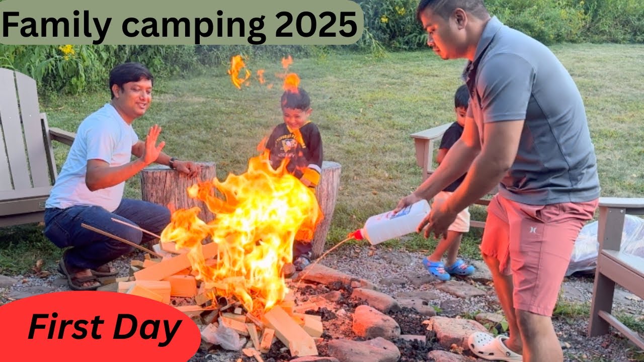 Family camping 2025 Slatyfork West Virginia  Day One
