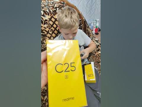 Realme C25s, подарок сыну! - YouTube