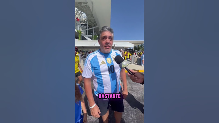 Argentina 1-0 Colombia. Copa América 2024