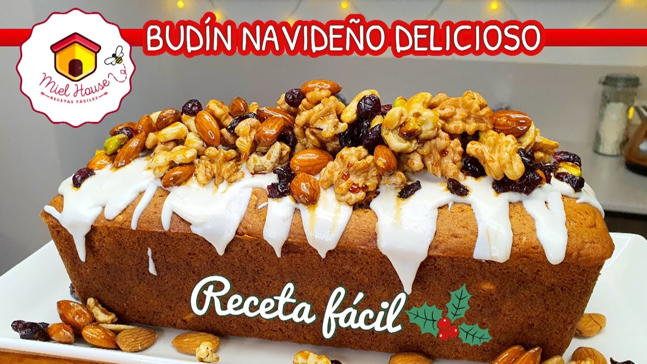 BUDIN DELICIOSO esponjoso MAS QUE FÁCIL