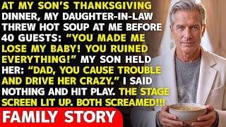My Daughter-In-Law Threw Soup At My Face and Screamed "YOU MADE ME LOSE MY BABY!" — Then I Hit Play! screenshot 5