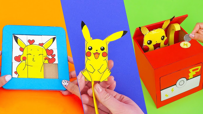 DIY Mini Pokédex Notebook / How to make Pokémon notebook / Pokémon