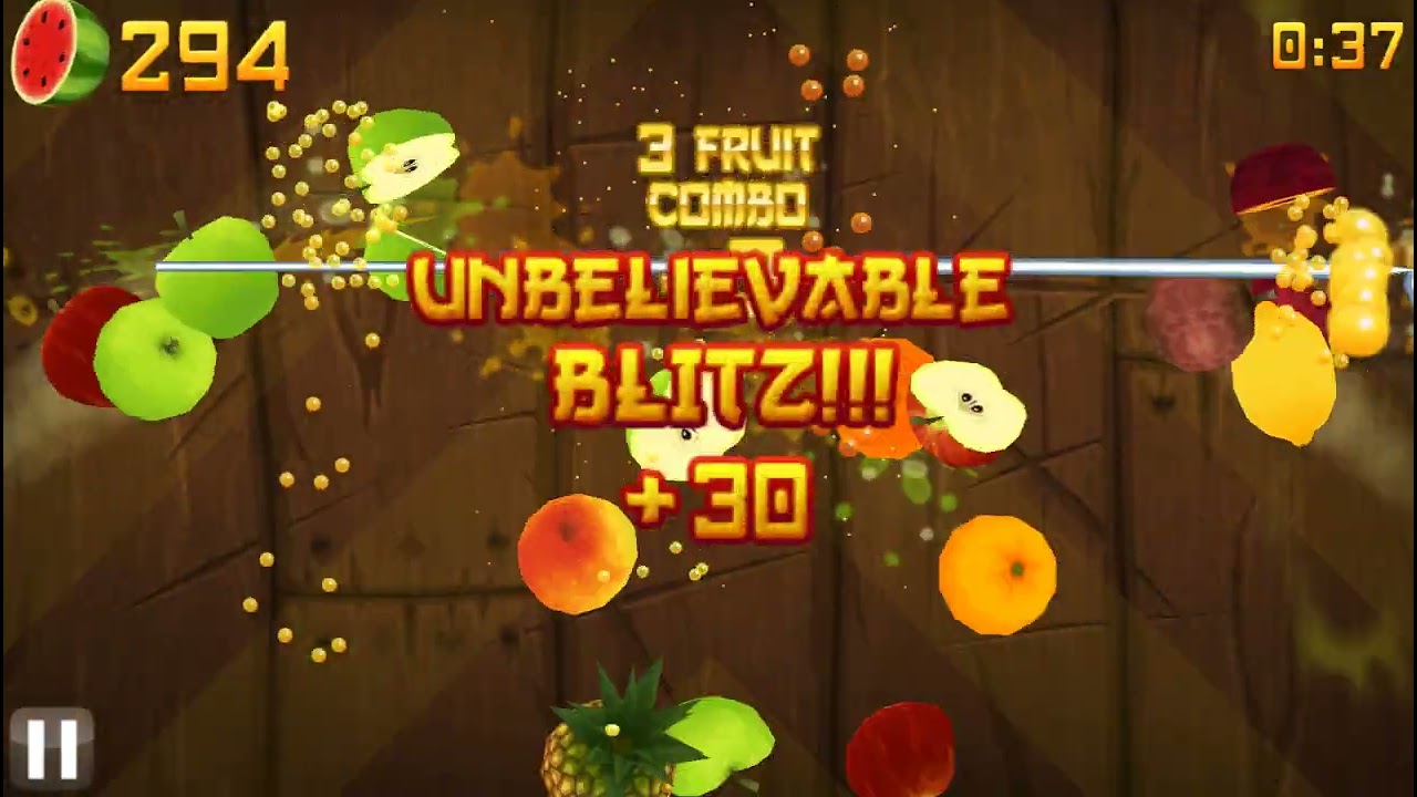 水果忍者经典版Fruit Ninja Classic Google Play v1.7.6 - YouTube
