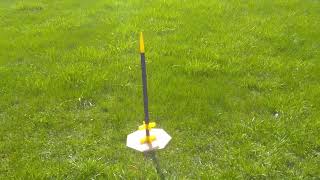 ESTES "MONGOOSE" 2-STAGE MODEL ROCKET LAUNCH TO 1,600-FT &amp; RECOVERY! #science #modelrocket #launch