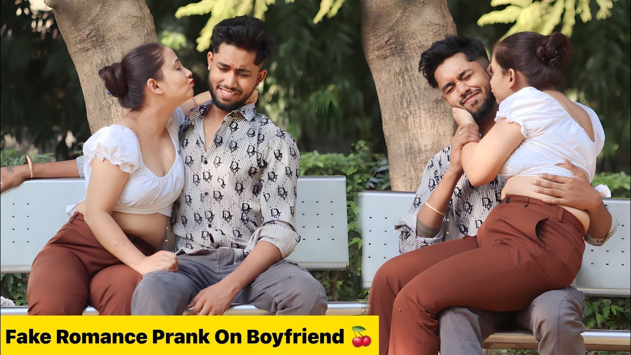 Fake Romance Prank On Boyfriend 🍒Gone Extremely Wrong | Official Kinjal ...