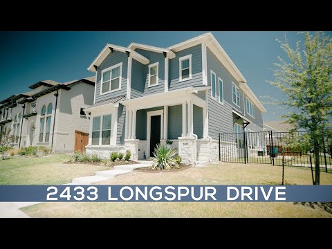 2433 Longspur Drive, Aledo, TX home video tour