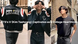 BTS's V (Kim Taehyung) Captivates as a College Heartthrob in New