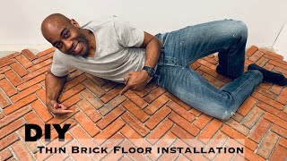 Home Renovation | Porch Renovation | Part 9 | DIY Thin Brick installation