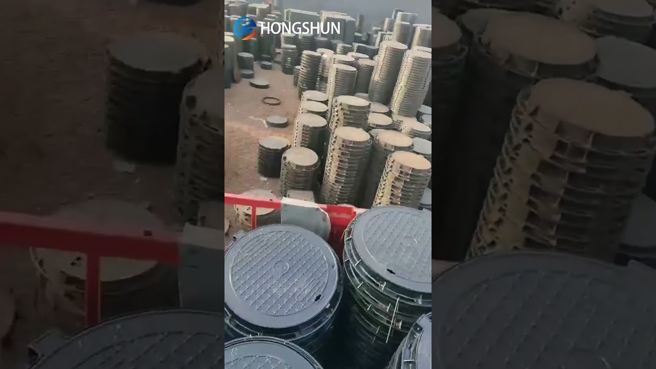 Дюктильные чугунные люки по стандарту EN124 — Надежное решение для городской инфраструктуры