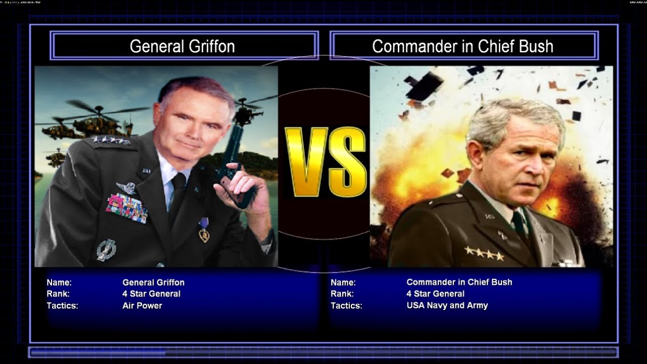 C&C General Zero Hour Reborn Mod General Griffon VS Commander in Chief ...