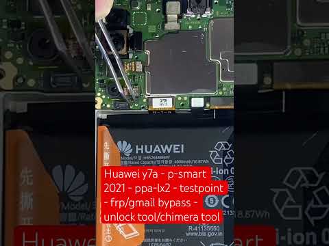Huawei y7a - p-smart 2021 - ppa-lx2 - testpoint - frp/gmail bypass - unlock tool/chimera tool