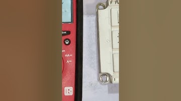 Semikron IGBT TESTING | if above readings are comming same then igbt good