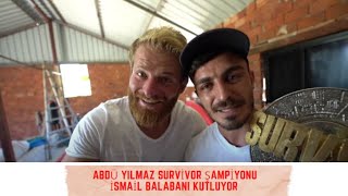 Delimi Mi Ne Abdü Yılmaz Survivor Şampiyonu İsmai̇l Balabani Kutluyor Survivor 2021 1 Temmuz