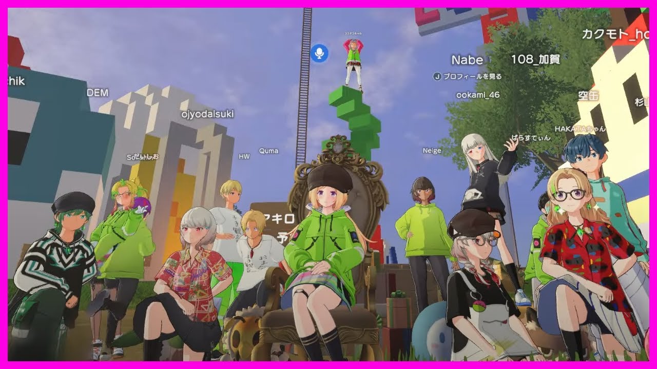 Akirose arrives in HoloEarth and puts down a symbol of inner strength