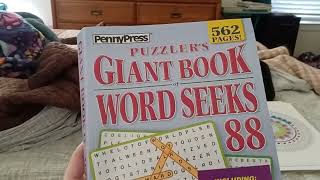 My Haul of Word Search books|Plus new colored Pencils from Castle Arts screenshot 5