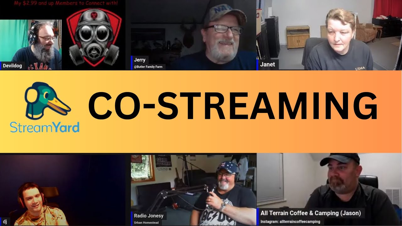 HOW DO YOU CO-STREAM with STREAMYARD's new feature? Shared streaming ...