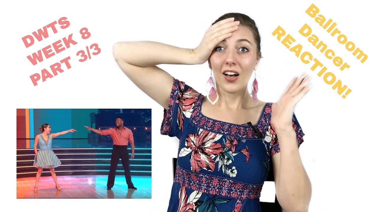 Dancing with the Stars Pro Dancer Reaction! Week 8, 3/3 Dance Curious