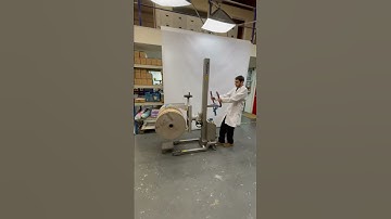 Roll Clamp Attachment with Rollers and Geared Rotation