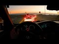 M3 Chasing GT3 At Sunset POV 4K