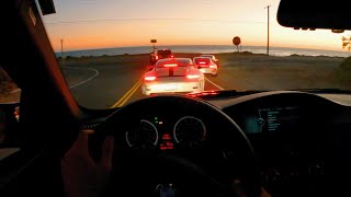 M3 Chasing GT3 at Sunset POV [4K]