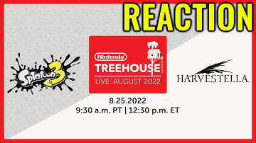 Nintendo Treehouse: Live | August 2022 | Splatoon 3 & Harvestella Reaction