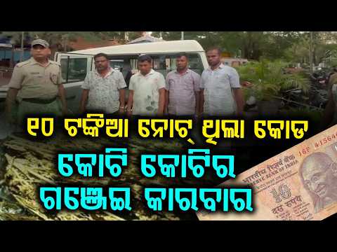 ୧୦ ଟଙ୍କିଆ ନୋଟ୍ ଥିଲା କୋଡ୍‌ | Rs 10 Note Coding Scam Exposed | Ganja Smuggling | Odisha | Argus News