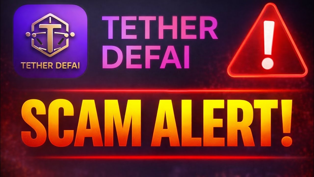  Tether DeFi Scam Alert ⚠️ Tether Defi Scam Karny Wala?