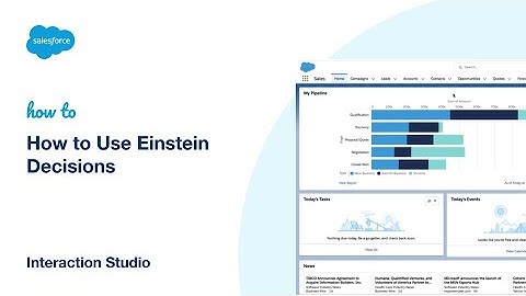 How to Use Einstein Decisions | Marketing Cloud Personalization