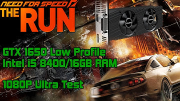 Need For Speed The Run 1080P Ultra Test - GTX 1650 Low Profile Intel i5 8400