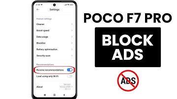 How to Disable Ads in Poco F7 Pro - Remove Ads