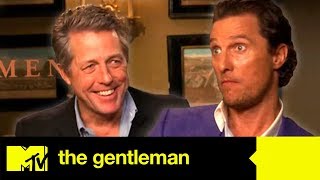 Matthew McConaughey \& Hugh Grant Talk Tense Moments with The Gentleman Director | MTV Movies