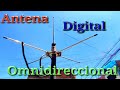 Como hacer una Antena Omnidireccional - HD - TV - TDT - how to make antenna for TV at home