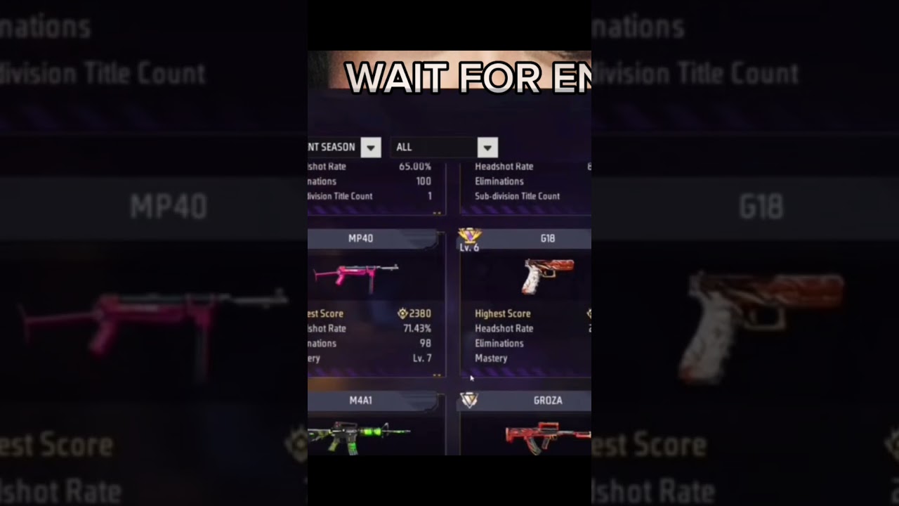 CUTE GIRL REACT ON MY WEAPON HEADSHOT RATE 