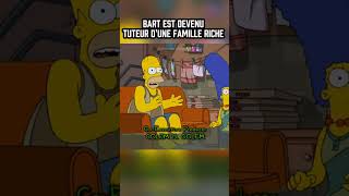 Bart dévient tuteurs d&#39;une familles riches 😭 #simpsons