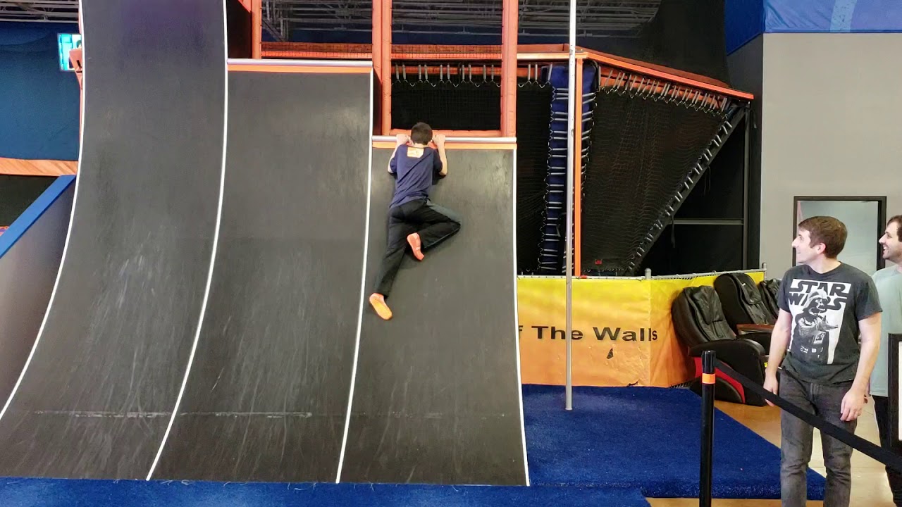 Wall run at jump zone YouTube