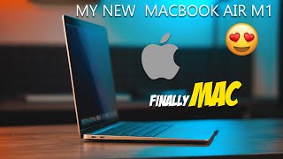 MY NEW MACBOOK AIR M1 FOR VIDEO EDITING | BEST LAPTOP REVIEW | FINALLY FROM WINDOWS TO MAC😍